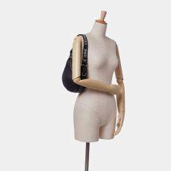 Pre Owned Celine Black Nylon Ava Shoulder Bag