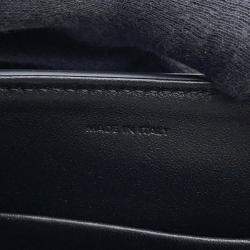 Pre Owned Celine Teen Nino 2-Way Handbag Black Smooth Satined Calf Leather