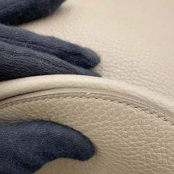 Pre Owned Celine Big Beige Leather Nano 2Way Bucket Bag 