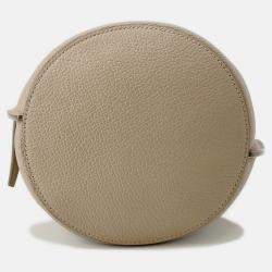 Pre Owned Celine Big Beige Leather Nano 2Way Bucket Bag 