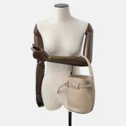 Pre Owned Celine Big Beige Leather Nano 2Way Bucket Bag 