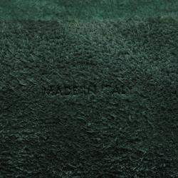 Pre Owned Celine Belt Bag Dark Green Leather Size Micro