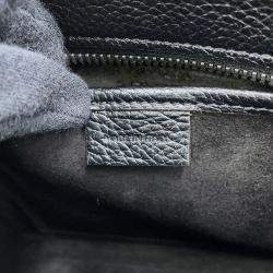 Pre Owned Celine Luggage Shopper Black Leather Size Nano