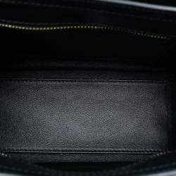 Pre Owned Celine Multicolor Nano Tricolor Leather Luggage Tote