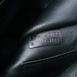 Pre Owned Celine Multicolor Nano Tricolor Leather Luggage Tote