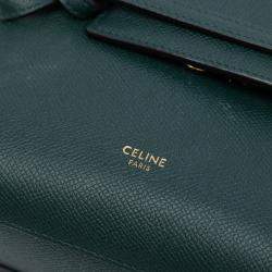 Pre Owned Celine Pico Grained Calfskin Belt Bag