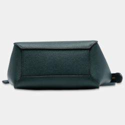 Pre Owned Celine Pico Grained Calfskin Belt Bag