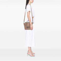 Pre Owned Celine Nano Leather Luggage Tote