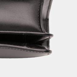 Pre Owned Celine Black Small Calfskin Classic Box