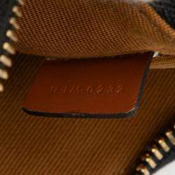 Pre Owned Celine Brown Mini Triomphe Coated Canvas Ava Shoulder Bag