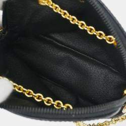 Pre Owned Celine Black Suede Shoulder Bag