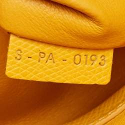 Pre Owned Celine Yellow Leather Medium Phantom Luggage Tote