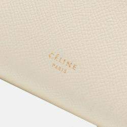 Pre Owned Celine Beige Nano Grained Calfskin Belt Bag