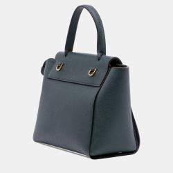 Pre Owned Celine Green Nano Grained Calfskin Belt Bag