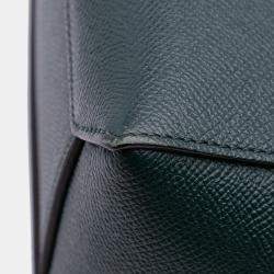 Pre Owned Celine Green Nano Grained Calfskin Belt Bag