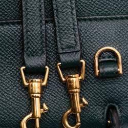 Pre Owned Celine Green Nano Grained Calfskin Belt Bag