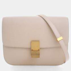 Pre Owned Celine Medium Calfskin Box Bag
