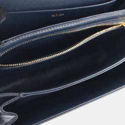 Pre Owned Celine Teen Shiny Calfskin Triomphe Bag