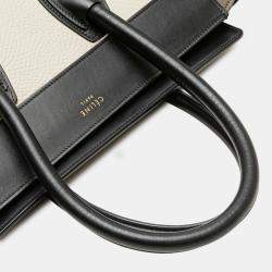 Pre Owned Celine Multicolor Mini Tricolor Calfskin Luggage Tote