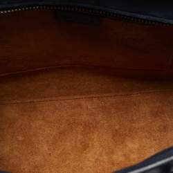 Pre Owned Celine Tricolor Leather Nano Luggage Tote