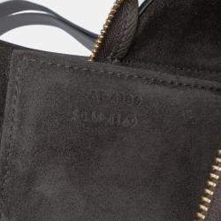 Pre Owned Celine Brown Micro Grained Calfskin Belt Bag