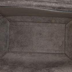 Pre Owned Celine Brown Micro Grained Calfskin Belt Bag