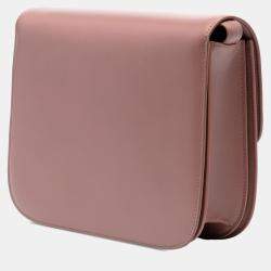 Pre Owned Celine Pink Medium Calfskin Classic Box
