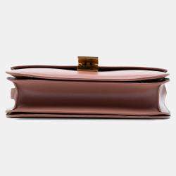 Pre Owned Celine Pink Medium Calfskin Classic Box