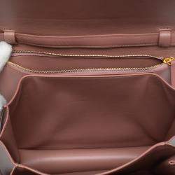 Pre Owned Celine Pink Medium Calfskin Classic Box