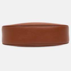 Pre Owned Celine Brown Medium Smooth Calfskin Triomphe Ava Shoulder Bag