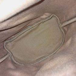 Pre Owned Celine Brown Leather and PVC Folco Mini Backpack