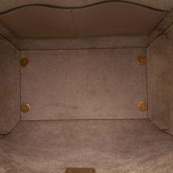 Pre Owned Celine Beige Mini Grained Calfskin Belt Bag