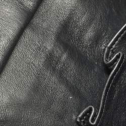 Pre Owned Celine Tricolor Leather and Suede Mini Luggage Tote