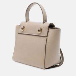 Pre Owned Celine Pico Grained Calfskin Belt Bag