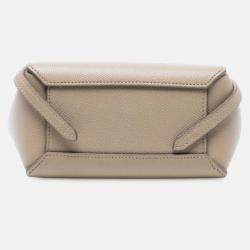 Pre Owned Celine Pico Grained Calfskin Belt Bag