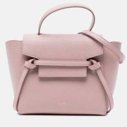 Pre Owned Celine Nano Grained Calfskin Belt Bag