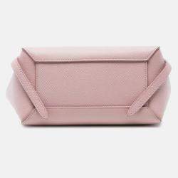 Pre Owned Celine Nano Grained Calfskin Belt Bag