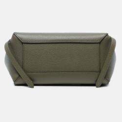 Pre Owned Celine Nano Grained Calfskin Belt Bag