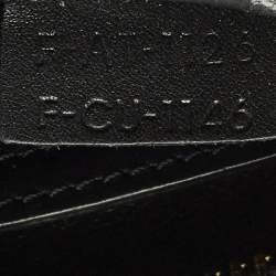 Pre Owned Celine Black Leather Mini Luggage Tote