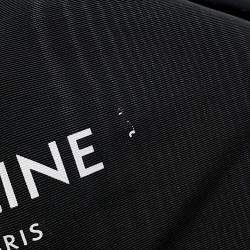 Pre Owned Celine Cuir Triomphe Oval Purse Shoulder Bag Light Blue Leather