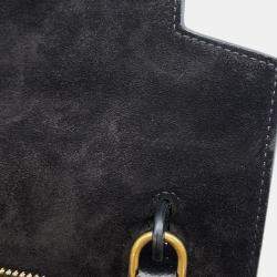 Pre Owned Celine Belt Bag Black Leather Size Nano