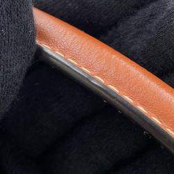 Pre Owned Celine Teen Bucket 16 2Way Bag Tan Leather