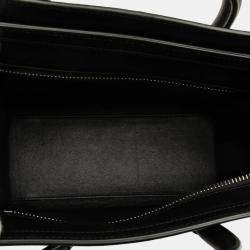 مملوكة مسبقًا Celine Orange Nano Tricolor Leather Luggage Tote