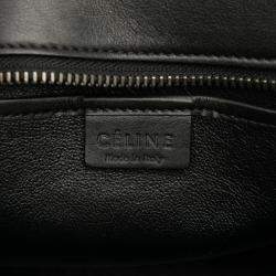 مملوكة مسبقًا Celine Orange Nano Tricolor Leather Luggage Tote