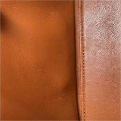 Pre Owned حقيبة كتف سيلين كلود قماش مطلي تريومف أبيض