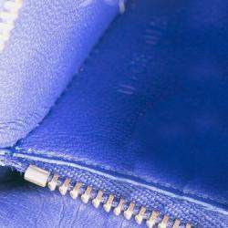 Pre Owned Celine Blue Small Calfskin Classic Box