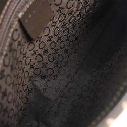 Pre Owned حقيبة سيلين ماكادام بنية