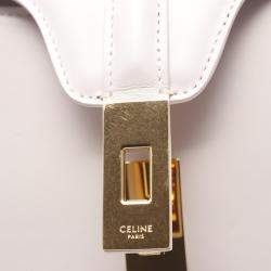 Pre Owned حقيبة كتف سيلين جلد وردي صغيرة 16