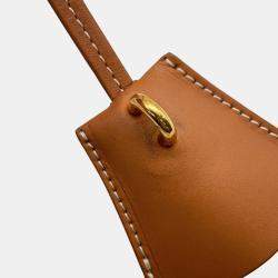 Pre Owned Celine Horizontal Cabas Natural/Brown Canvas Leather