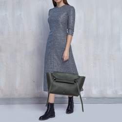 مملوكة مسبقًا Celine Belt Black Leather Top Handle Bag